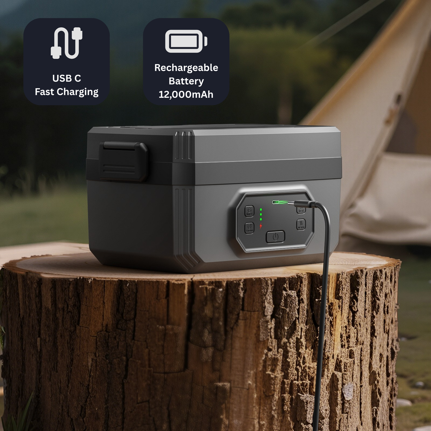 Voltiva Smart Cordless Self-Heating Lunchbox